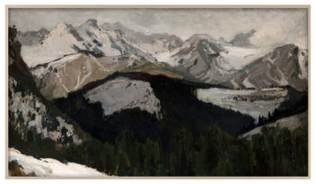 Rochers Neiges - Winter in The Mountains: Frame TV Artwork Collection