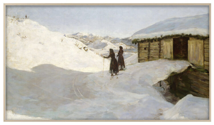 Rochers Neiges - Winter in The Mountains: Frame TV Artwork Collection - Image 4