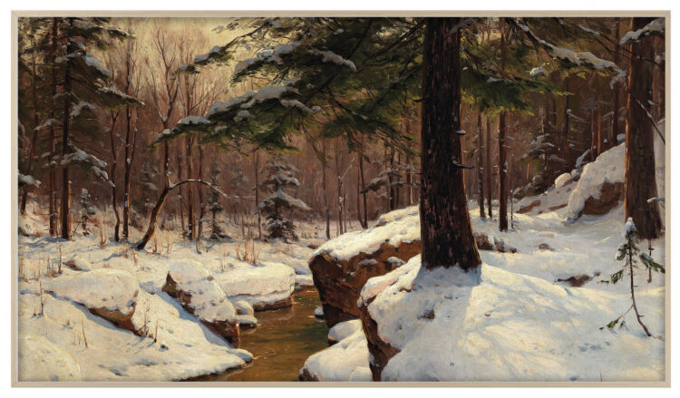 Rochers Neiges - Winter in The Mountains: Frame TV Artwork Collection - Image 9