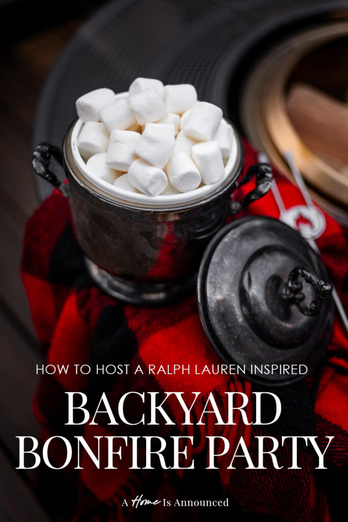 ralph lauren inspired backyard bonfire party ideas