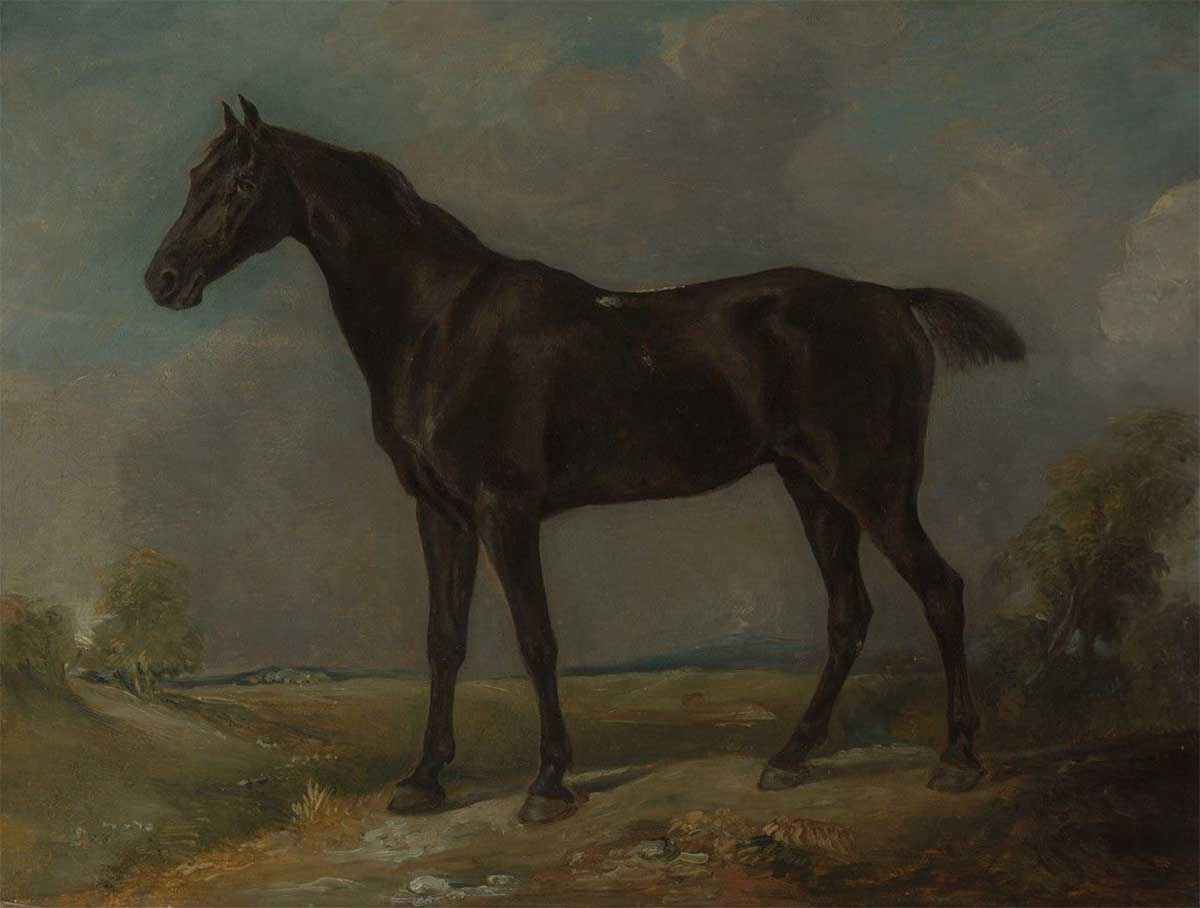 free vintage horse art