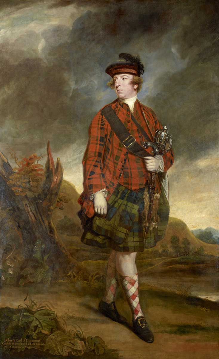 free vintage scottish portrait painting