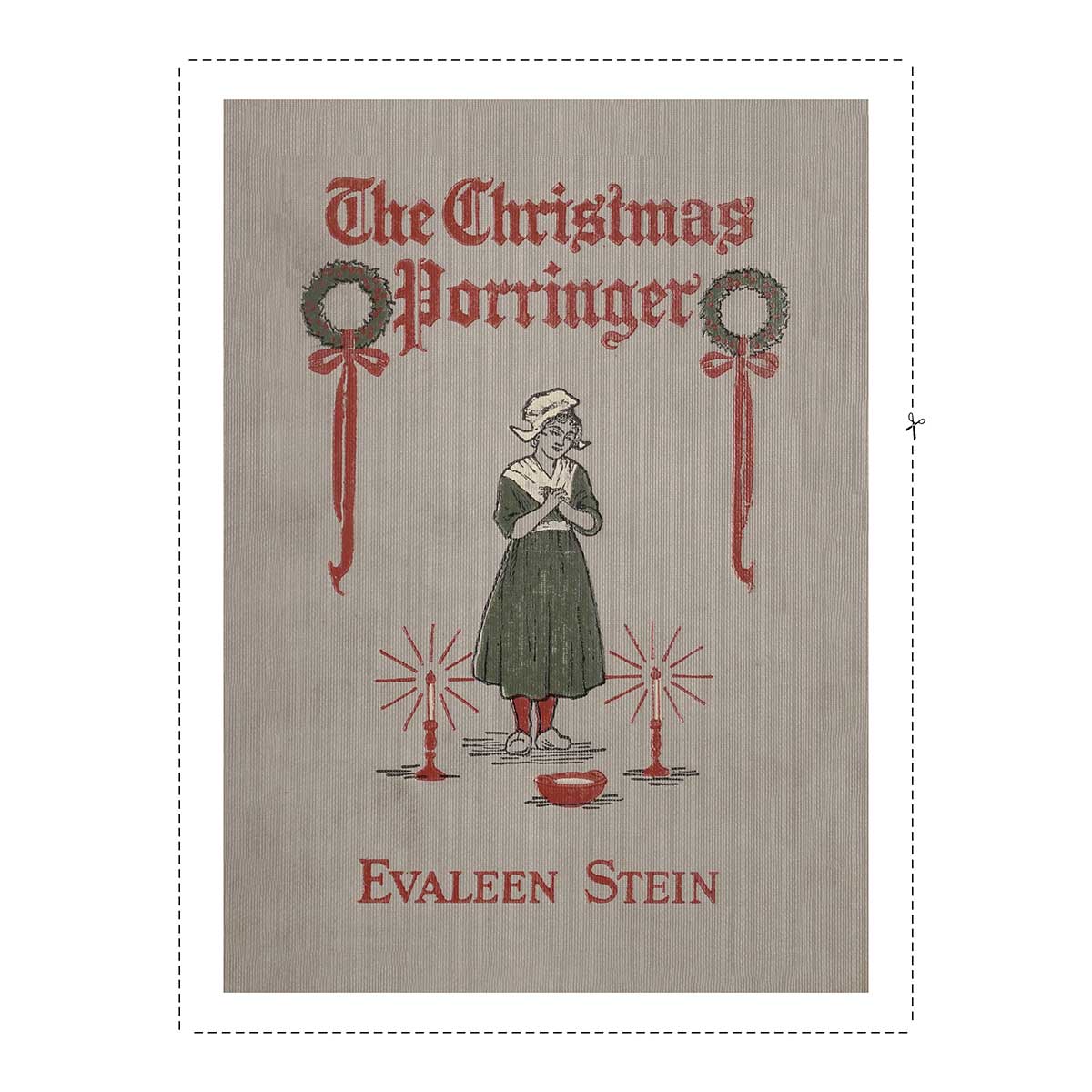 Printable Vintage Christmas Book Covers: DIY Wall Art for Holiday Decor - Image 4